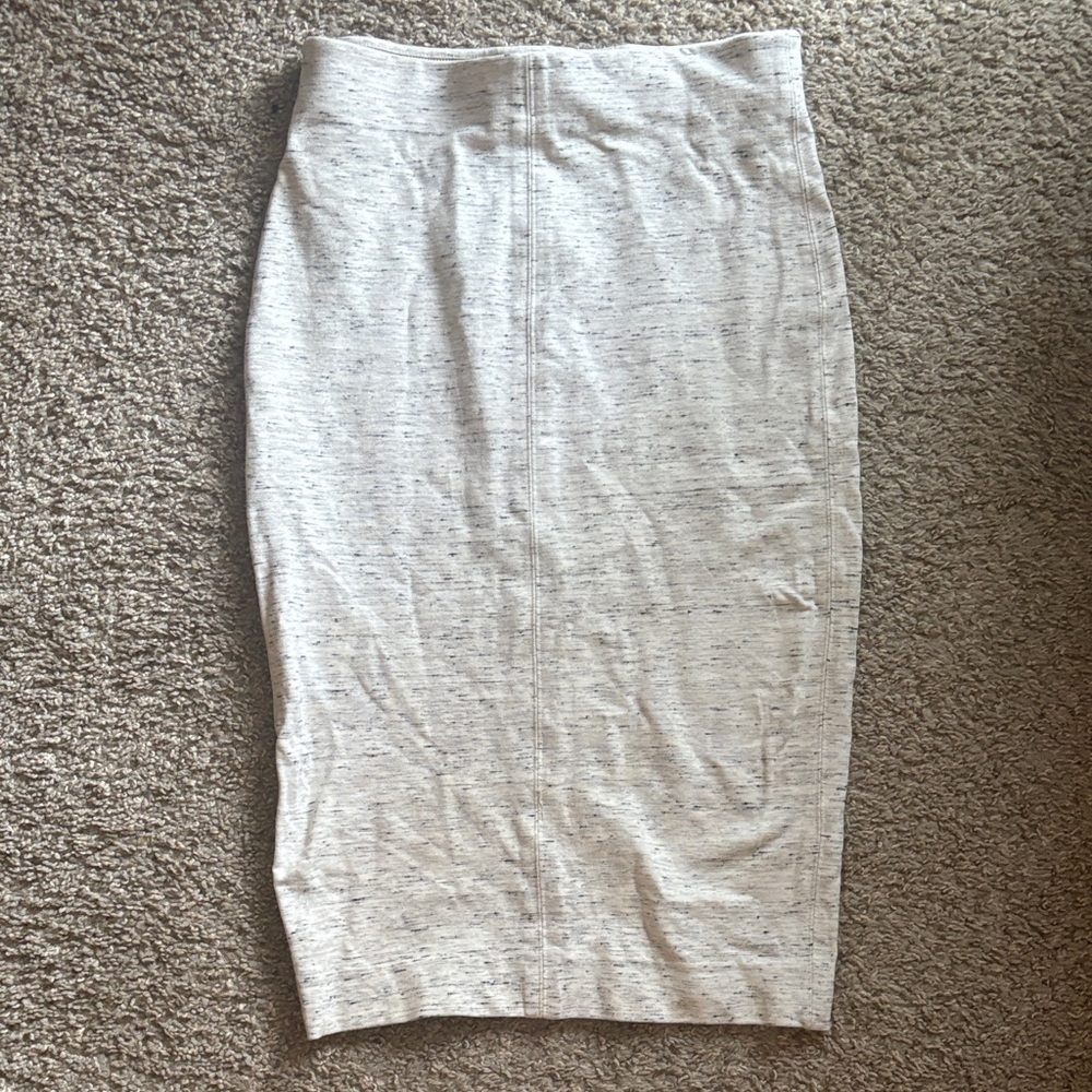 Wilfred Light Gray Pencil Skirt Medium